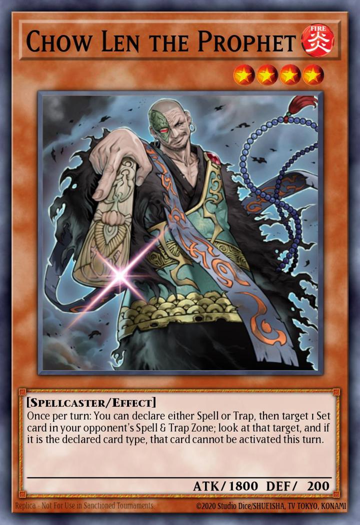 Chow Len the Prophet Single: Yu-Gi-Oh! Battle Pack 2: War of the Giants - Round 2 Einzelkarte
