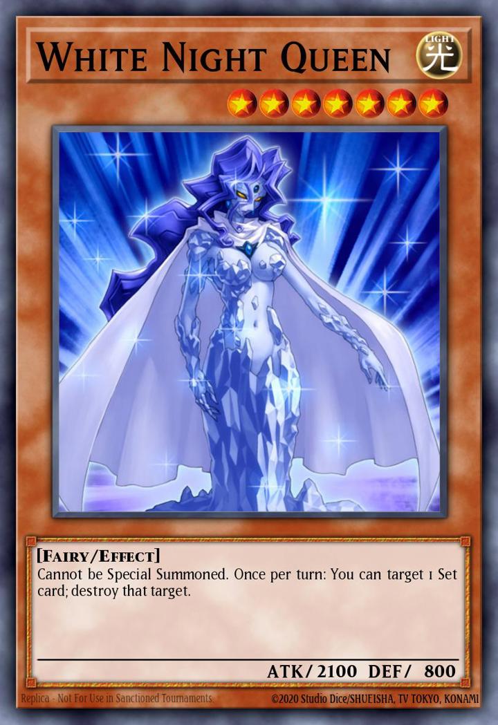White Night Queen Single: Yu-Gi-Oh! Battle Pack 2: War of the Giants - Round 2 Einzelkarte