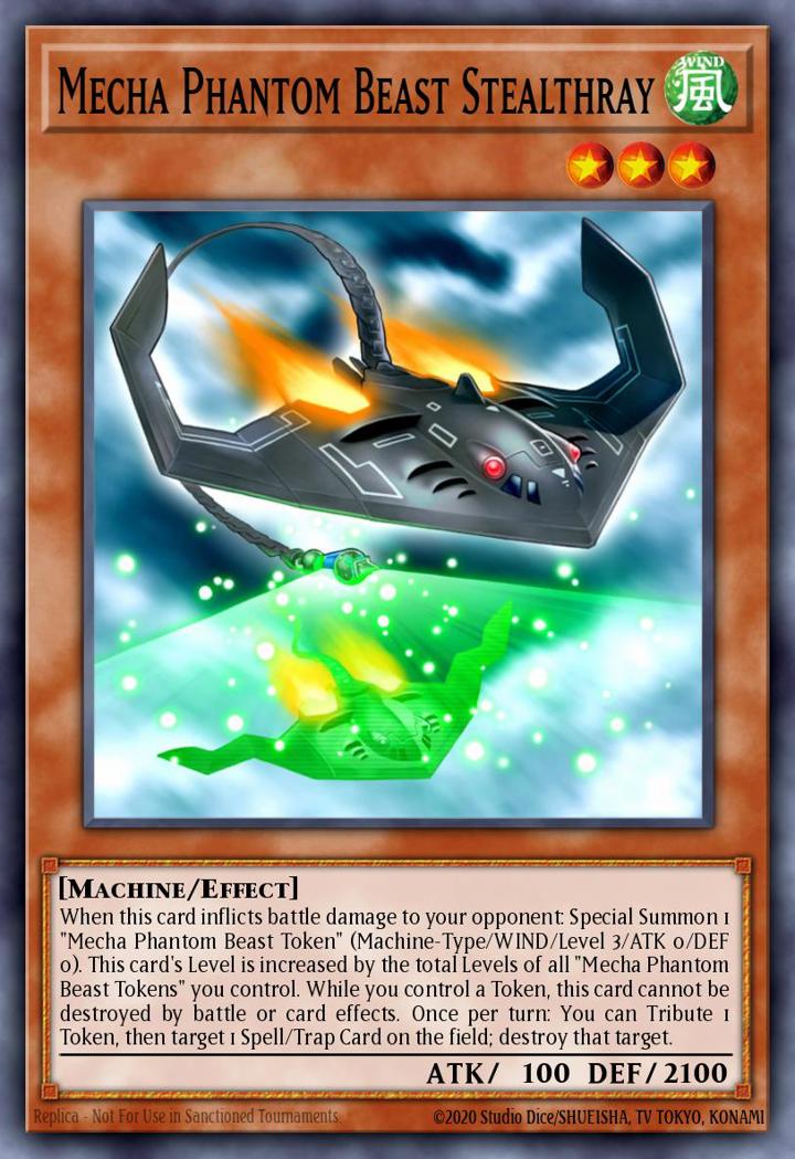 Mecha Phantom Beast Stealthray Single: Yu-Gi-Oh! Battle Pack 2: War of the Giants - Round 2 Einzelkarte