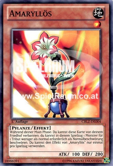 Amarylease Single: Yu-Gi-Oh! Cosmo Blazer Einzelkarte
