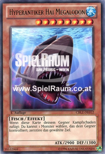 Hyper-Ancient Shark Megalodon
