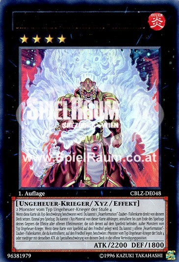 Brotherhood of the Fire Fist - Tiger King (V.1 - Ultra Rare)