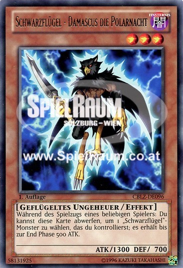 Blackwing - Damascus the Polar Night Single: Yu-Gi-Oh! Cosmo Blazer Einzelkarte
