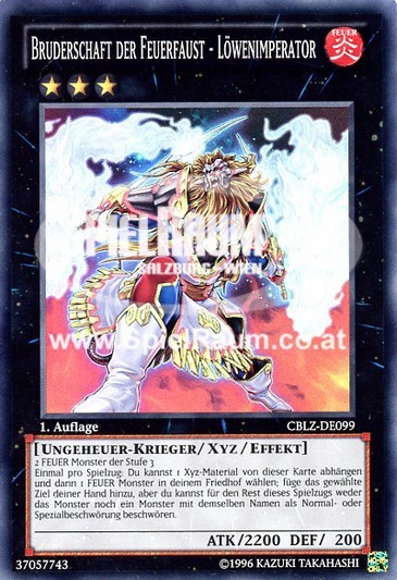 Brotherhood of the Fire Fist - Lion Emperor