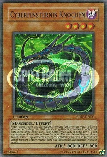 Cyberdark Keel (V.1 - Super Rare) Single: Yu-Gi-Oh! Cyberdark Impact Einzelkarte
