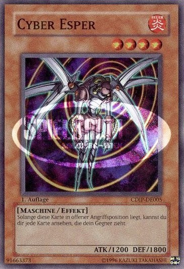 Cyber Esper (V.1 - Super Rare) Single: Yu-Gi-Oh! Cyberdark Impact Einzelkarte
