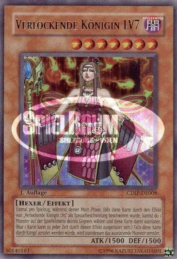 Allure Queen LV7 (V.1 - Ultra Rare) Single: Yu-Gi-Oh! Cyberdark Impact Einzelkarte
