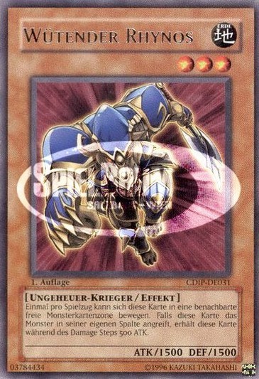 Rampaging Rhynos (V.1 - Rare)