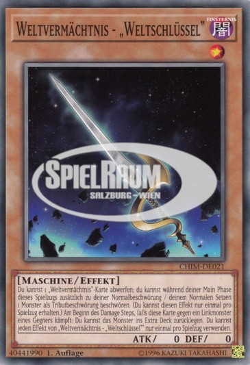 World Legacy - "World Key"