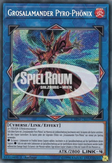 Salamangreat Pyro Phoenix (V.1 - Secret Rare)