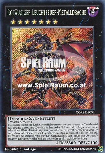 Red-Eyes Flare Metal Dragon (V.1 - Secret Rare)