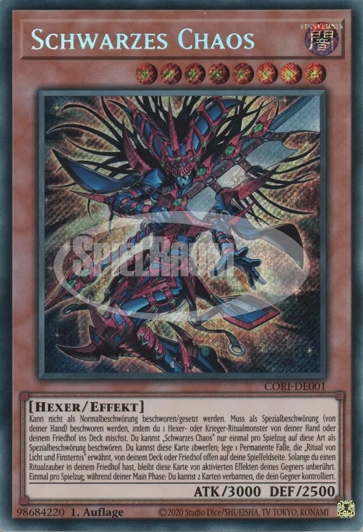 Black Chaos (V.1 - Secret Rare)