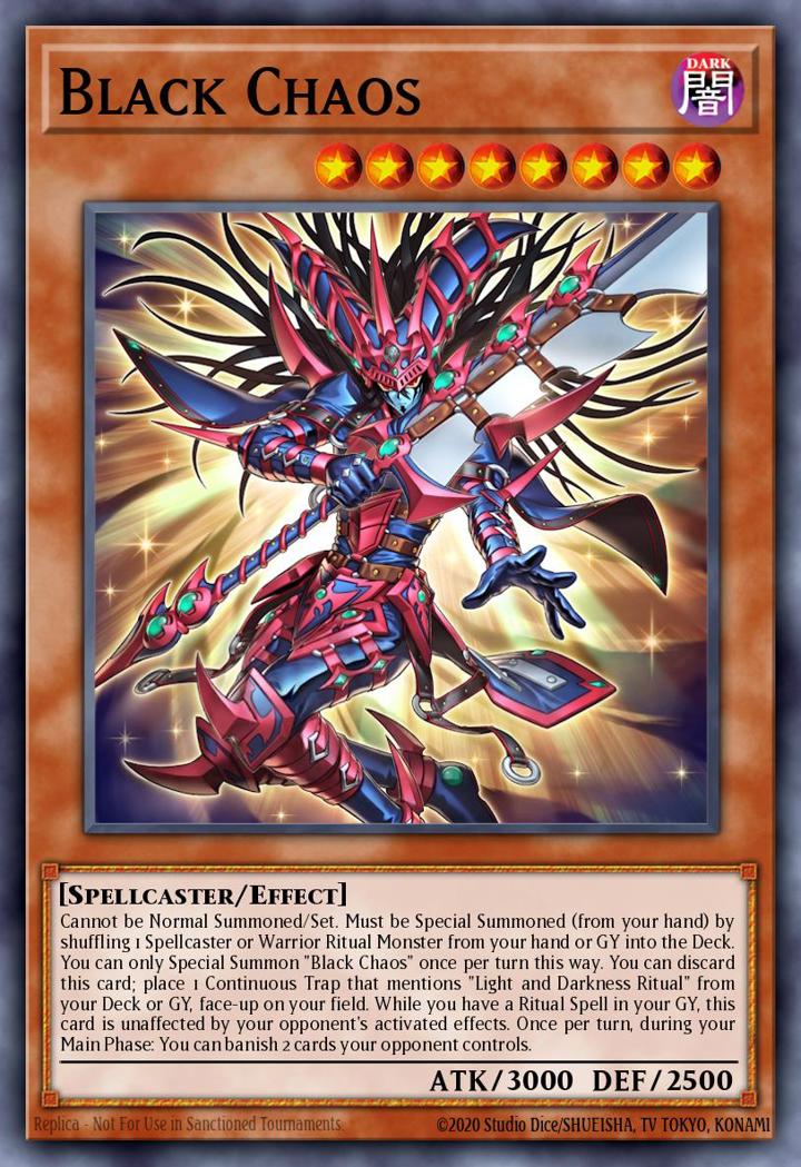 Black Chaos (V.1 - Secret Rare)