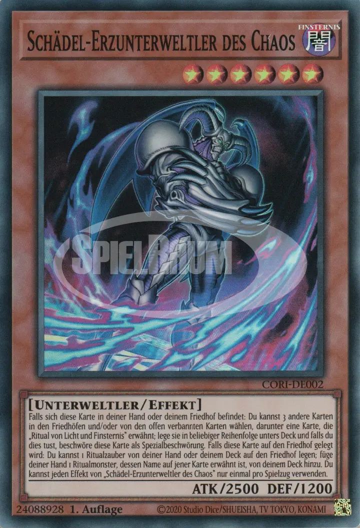 Skull Archfiend of Chaos (V.1 - Super Rare)