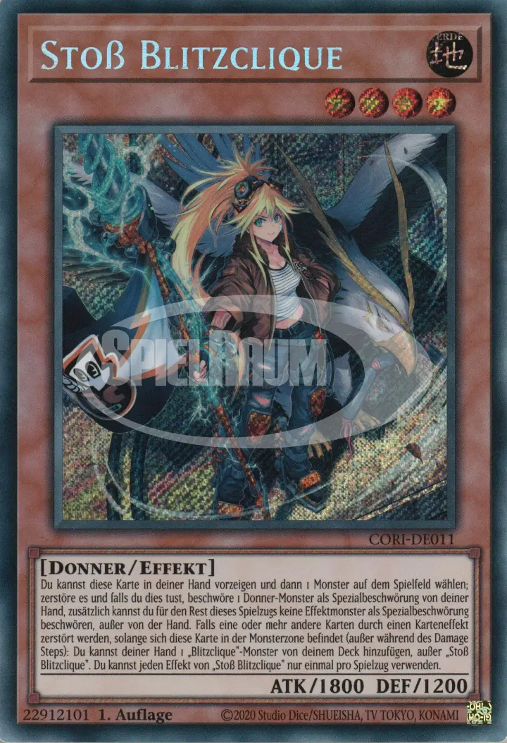 Surge Blitzclique (V.1 - Secret Rare)
