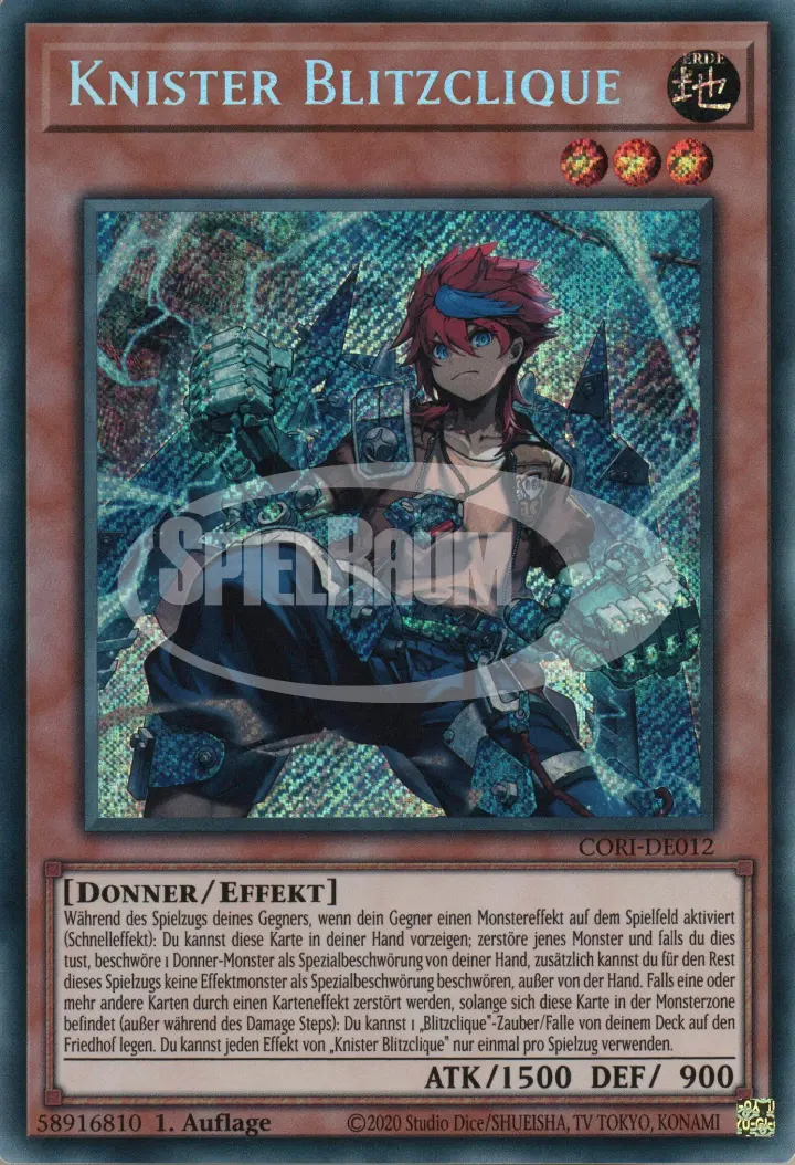 Crackle Blitzclique (V.1 - Secret Rare)
