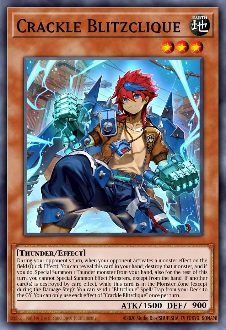 Crackle Blitzclique (V.1 - Secret Rare)