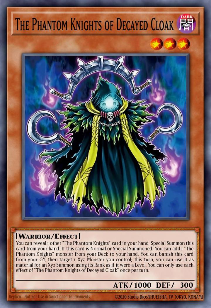 The Phantom Knights of Decayed Cloak (V.1 - Ultra Rare)