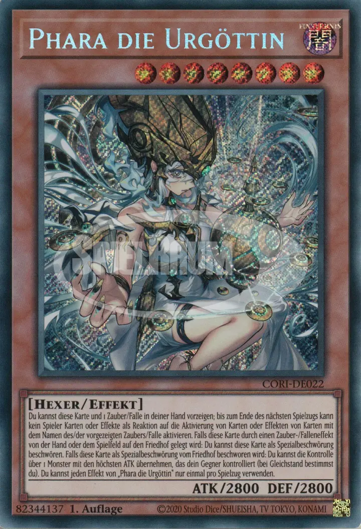 Phara the Primordial Goddess (V.1 - Secret Rare)