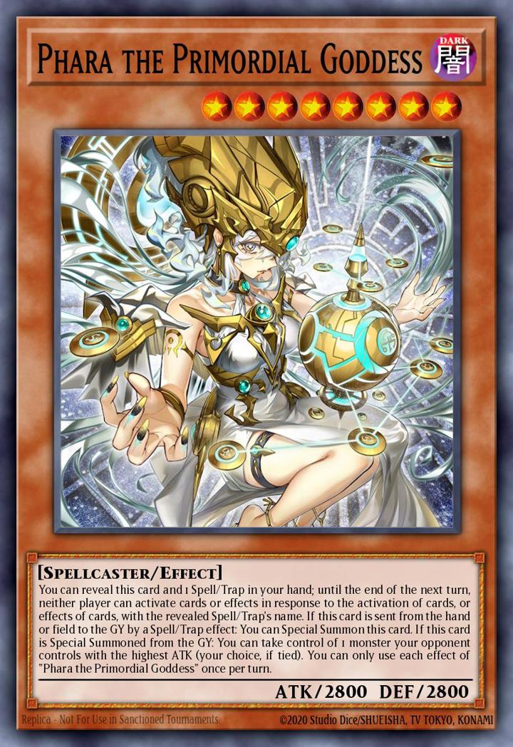 Phara the Primordial Goddess (V.1 - Secret Rare)
