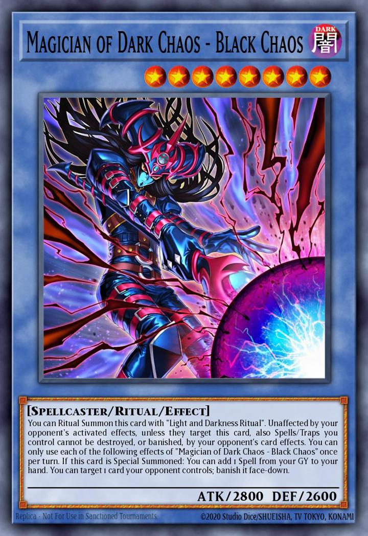 Magician of Dark Chaos - Black Chaos (V.2 - Ultra Rare)