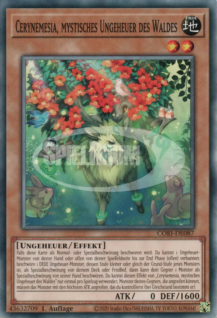 Cerynemesia, Mystical Beast of the Forest