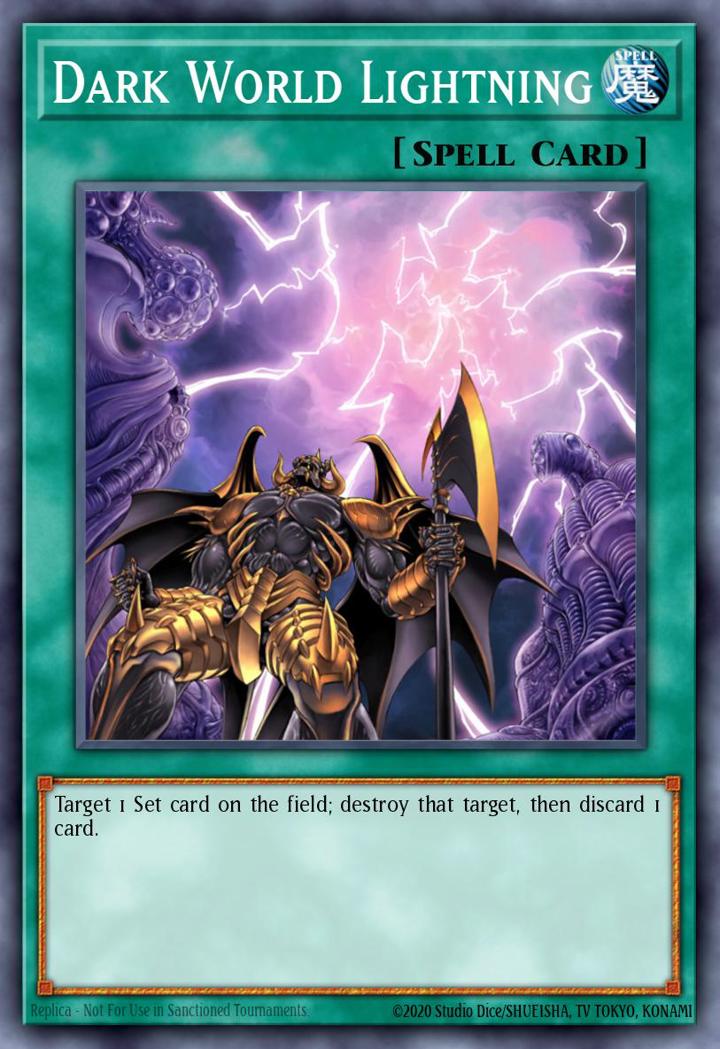 Dark World Lightning Single: Yu-Gi-Oh! Champion Pack: Game Three Einzelkarte