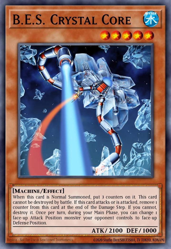 B.E.S. Crystal Core Single: Yu-Gi-Oh! Champion Pack: Game Three Einzelkarte