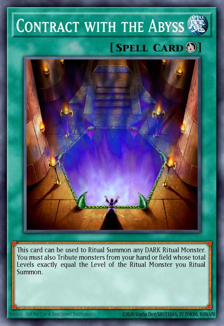 Contract with the Abyss Single: Yu-Gi-Oh! Champion Pack: Game Three Einzelkarte