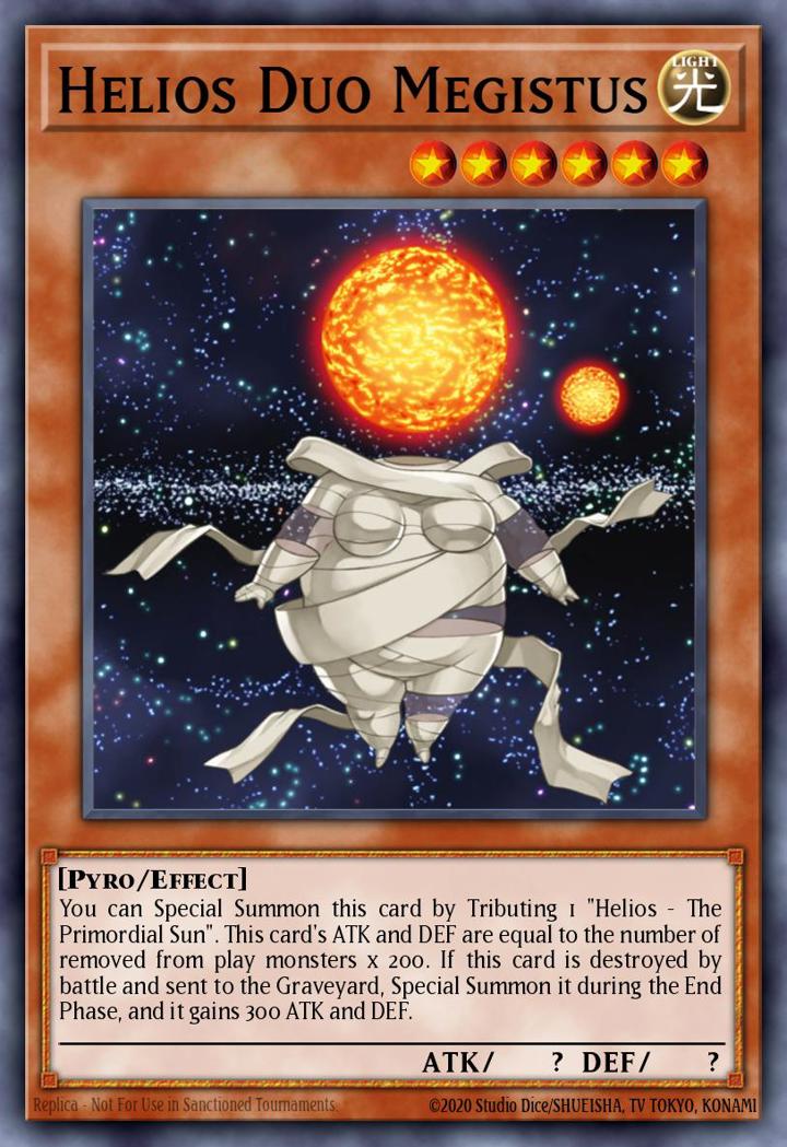 Helios Duo Megistus Single: Yu-Gi-Oh! Champion Pack: Game Six Einzelkarte