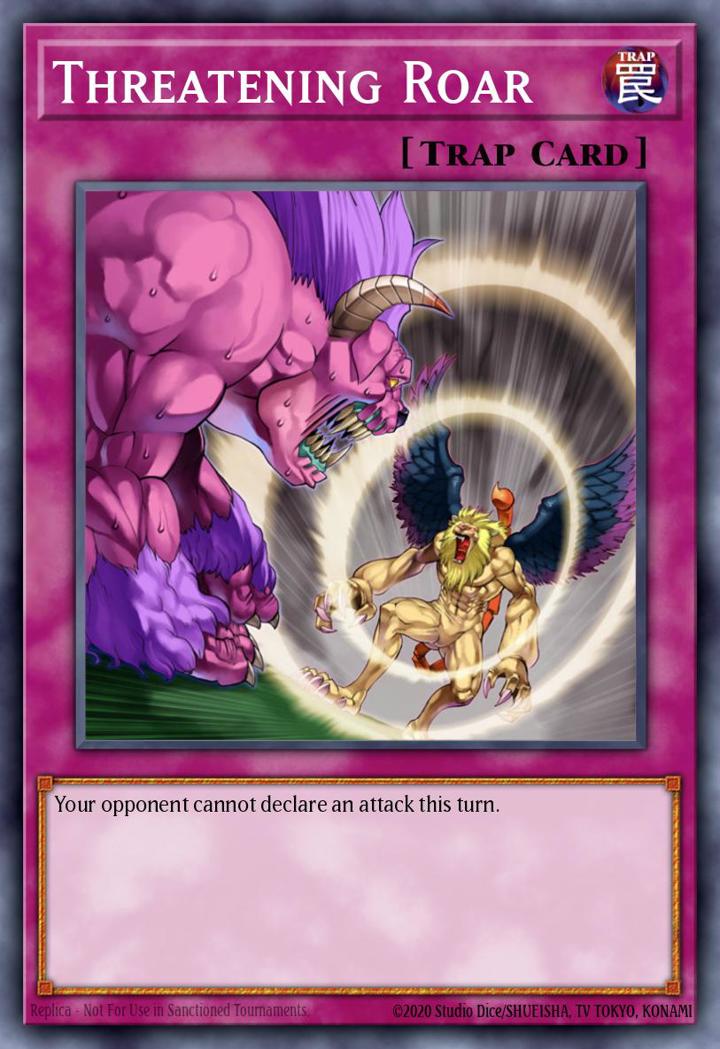 Threatening Roar Single: Yu-Gi-Oh! Champion Pack: Game Seven Einzelkarte