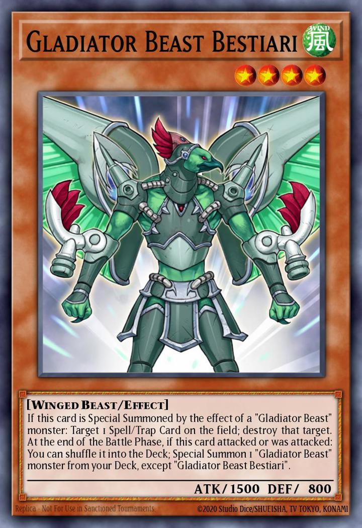 Gladiator Beast Bestiari Single: Yu-Gi-Oh! Champion Pack: Game Seven Einzelkarte