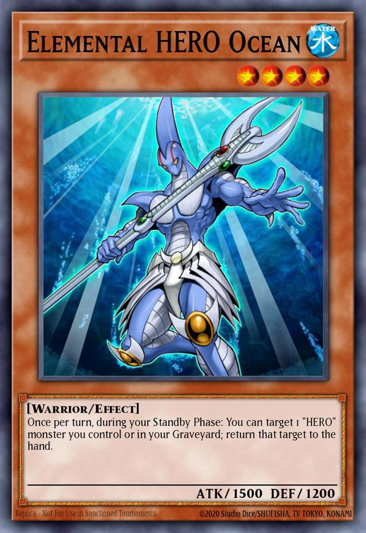 Elemental HERO Ocean Single: Yu-Gi-Oh! Champion Pack: Game Seven Einzelkarte