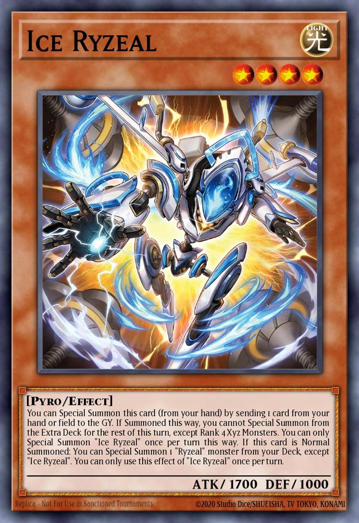 Ice Ryzeal (V.1 - Ultra Rare)