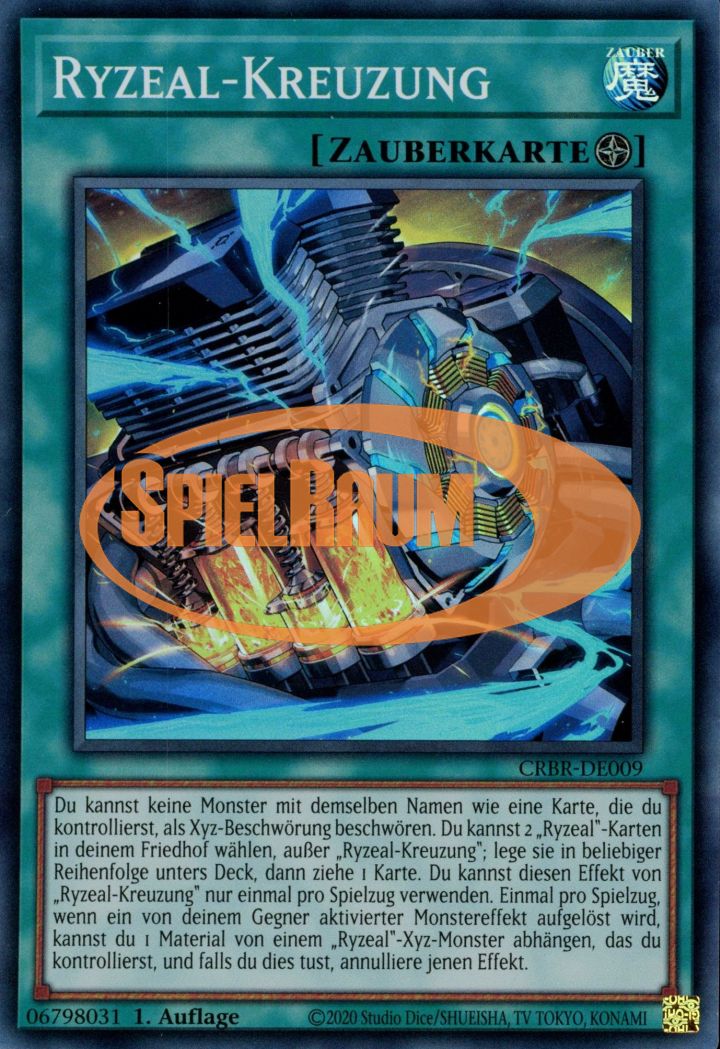 Ryzeal Cross (V.1 - Super Rare) Single: Yu-Gi-Oh! Crossover Breakers Einzelkarte
