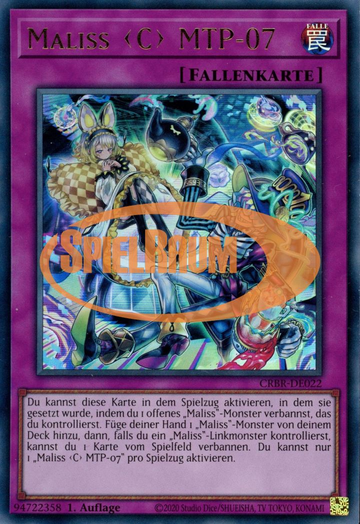Maliss C MTP-07 (V.1 - Ultra Rare) Single: Yu-Gi-Oh! Crossover Breakers Einzelkarte