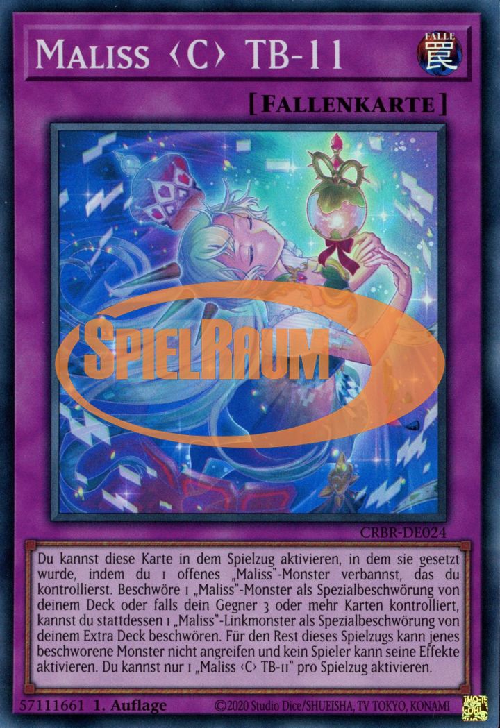 Maliss C TB-11 Single: Yu-Gi-Oh! Crossover Breakers Einzelkarte