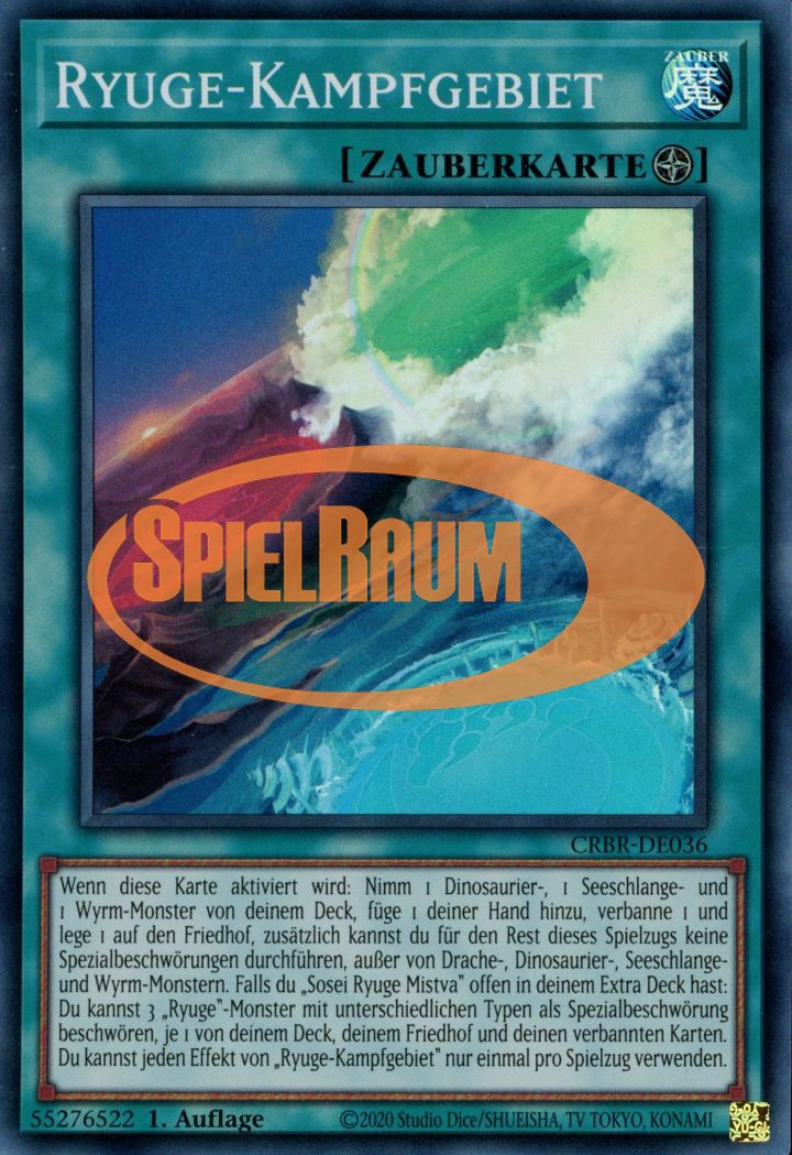 Ryu-Ge War Zone Single: Yu-Gi-Oh! Crossover Breakers Einzelkarte
