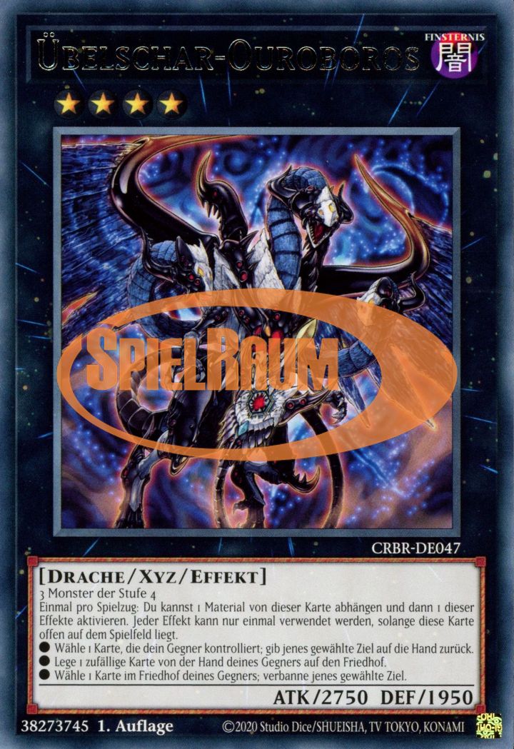 Evilswarm Ouroboros (V.1 - Rare)
