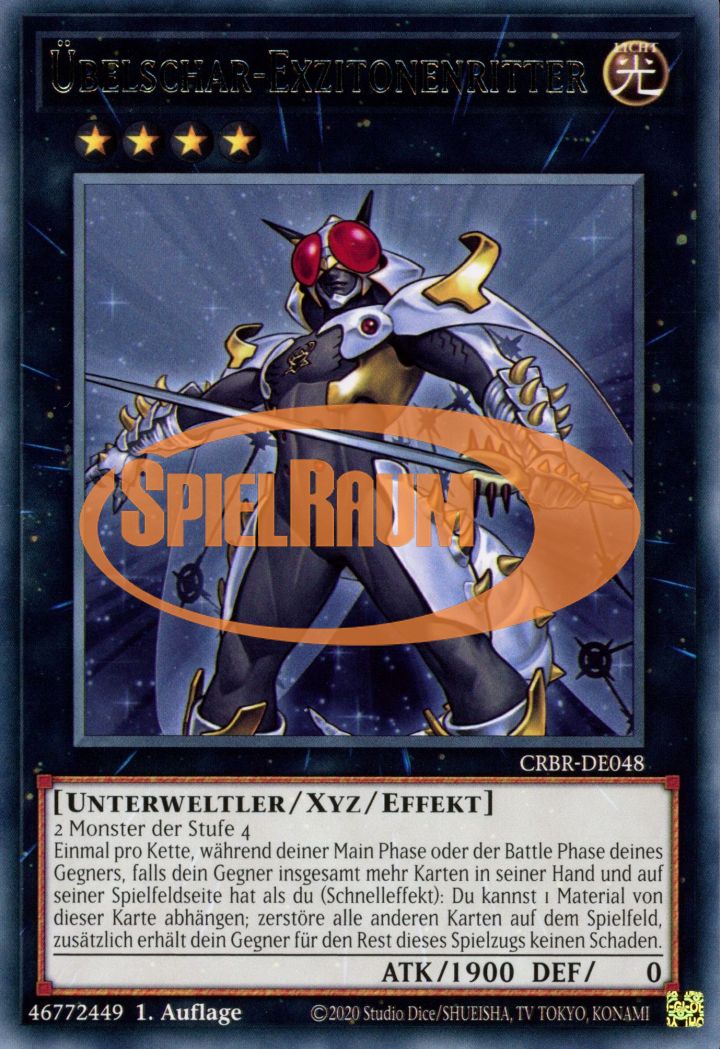 Evilswarm Exciton Knight (V.2 - Super Rare) Single: Yu-Gi-Oh! Crossover Breakers Einzelkarte