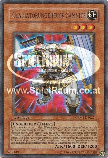 Gladiator Beast Samnite