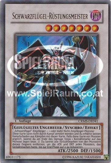 Blackwing Armor Master (V.1 - Ultra Rare) Single: Yu-Gi-Oh! Crimson Crisis Einzelkarte