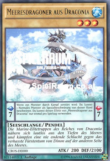 Sea Dragoons of Draconia (V.1 - Rare)