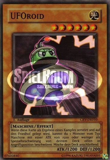 UFOroid (V.2 - Ultimate Rare) Single: Yu-Gi-Oh! Cybernetic Revolution Einzelkarte