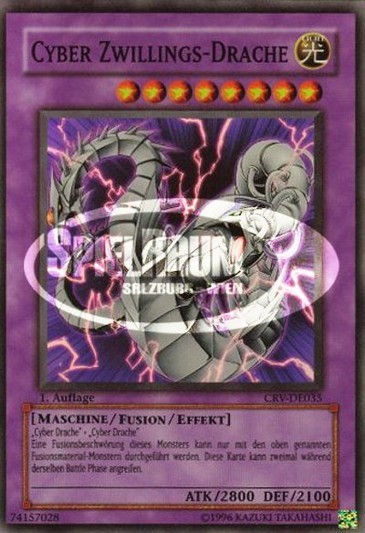 Cyber Twin Dragon (V.1 - Super Rare)