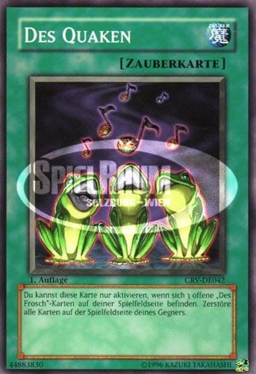 Des Croaking Single: Yu-Gi-Oh! Cybernetic Revolution Einzelkarte