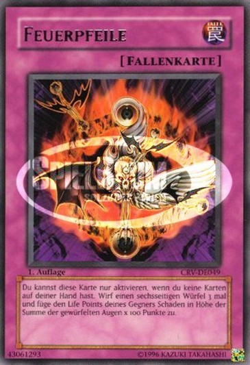 Fire Darts (V.1 - Rare) Single: Yu-Gi-Oh! Cybernetic Revolution Einzelkarte
