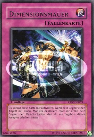 Dimension Wall (V.1 - Rare) Single: Yu-Gi-Oh! Cybernetic Revolution Einzelkarte