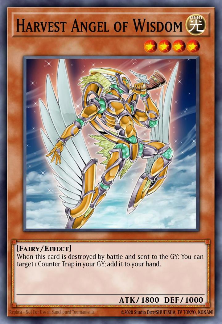 Harvest Angel of Wisdom Single: Yu-Gi-Oh! Crossroads of Chaos Einzelkarte