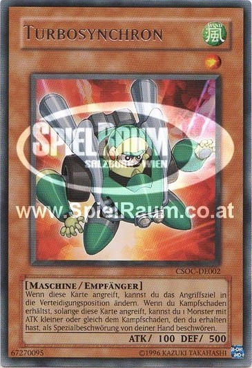 Turbo Synchron Single: Yu-Gi-Oh! Crossroads of Chaos Einzelkarte